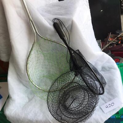 Fishing Nets & Crawdad catcher