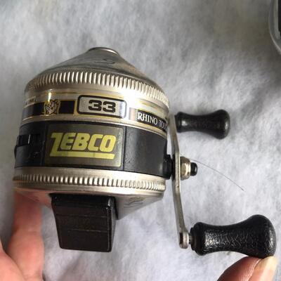 Bin of Fishing Reels