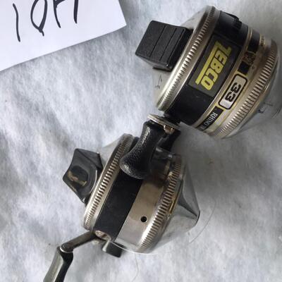 Bin of Fishing Reels