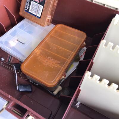 Tackle Box w/ Lots of Stuff & Lures