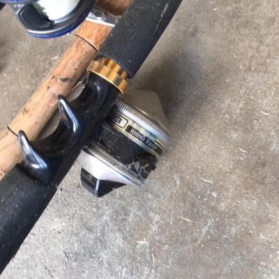 Lot of 6 Fishing Poles