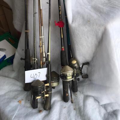 Lot 2 of Fishing Poles
