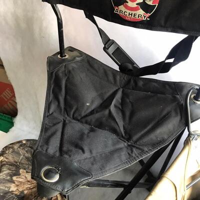 Fold up Fishing Stool & Fishing Vest