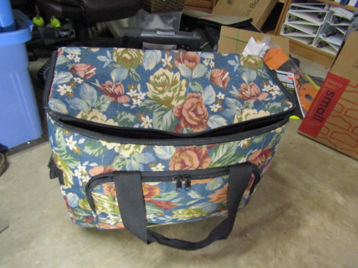 Brother Sewing/Quilting Machine in Rolling Case Model CE8100