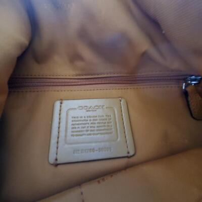 Coach Pebble Leather Handbag