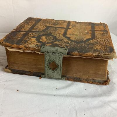 5038 Two Antique Bibles