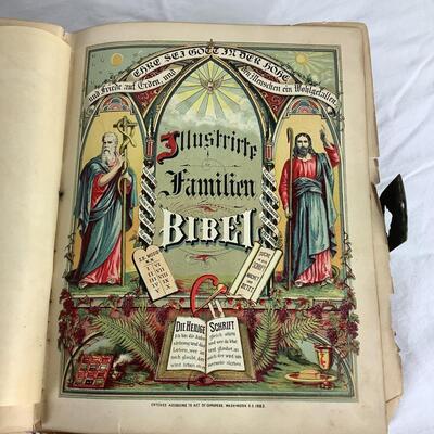 5038 Two Antique Bibles