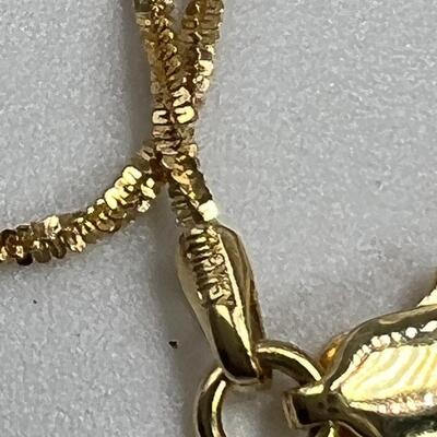 Pearl in Shell Pendant 14K gold with 14K Chain