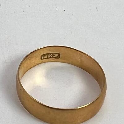 Antique wedding Ring 18K Gold