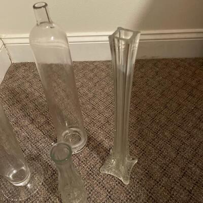 Vase lot- 4 pieces