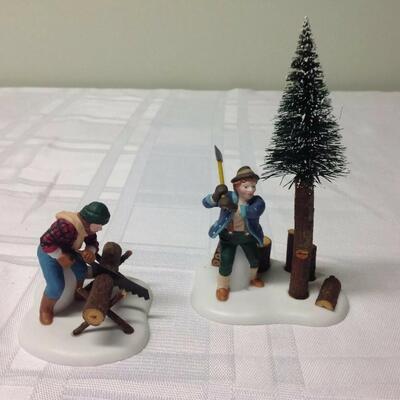 Dept. 56 Heritage Village Collection, Lumberjacks New England Village, Item# 56.56590