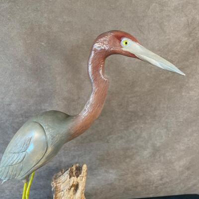 Lot 25  Crane Sculpture