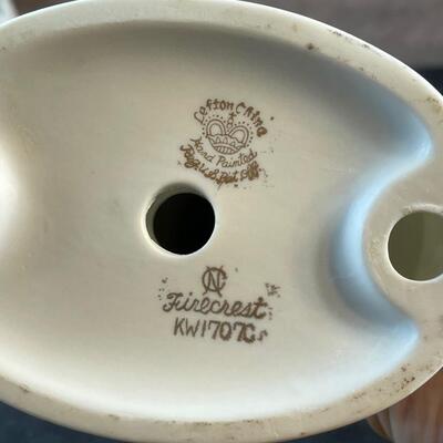 Lot 37. Lenox Vase and Two Porcelain Birds