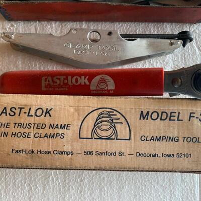 Clamp Master & Fast Lok P-38 F-38 Hose Clamps In Boxes