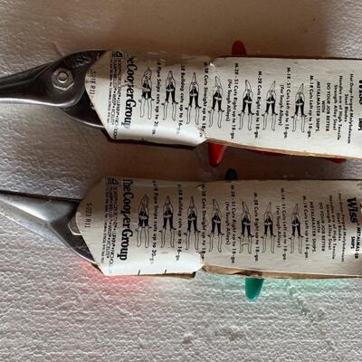 PAIR Left & Right Handed Aviation Snips Never Used