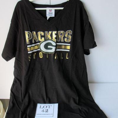 Ladies XL Green Bay Packers T-Shirt