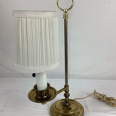 5065 Pair of Vintage Brass Lamps