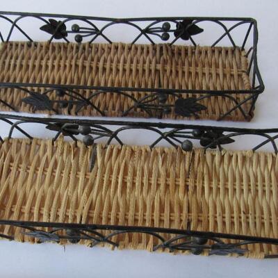 2 Decorative Trays or Holders