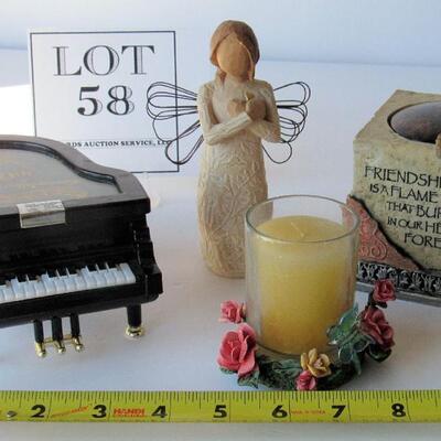50th Anniversary Piano Music Box Works, and Decorative Items