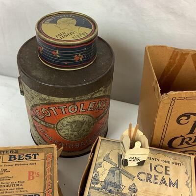 5076 Assorted Antique Advertising