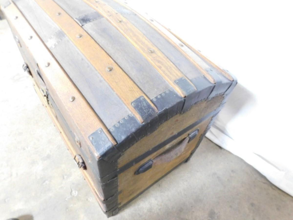 Antique Humpback Trunk
