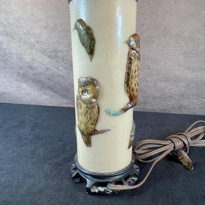 Lot 43. Stowell Lamp w/ Owl Motif