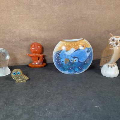 Lot 46. More Owls Goebel, B & G and more