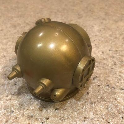 Vintage G.I, Joe Era Scuba Helmet, Oar and Binoculars - Three Items.
