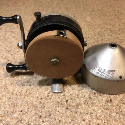 Vintage Zero Hour Bomb Co. Zebco Fishing Casting Reel