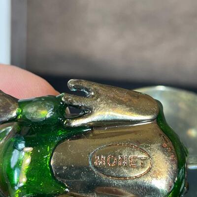 Lot 50. Monet Frog Trinket Box & Ltd. Ed. Print