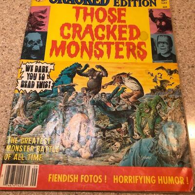 Vintage Cracked Edition THOSE CRACKED MONSTERS. Sept. 1982