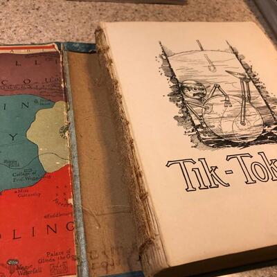 Original Vintage 1914 Tik-Tok of Oz by L. Frank Baum 1st Edition.
