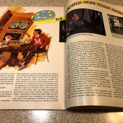 Vintage Original 1970 Wonderful World of Disney Magazine Brought to you by your Gulf Dealer