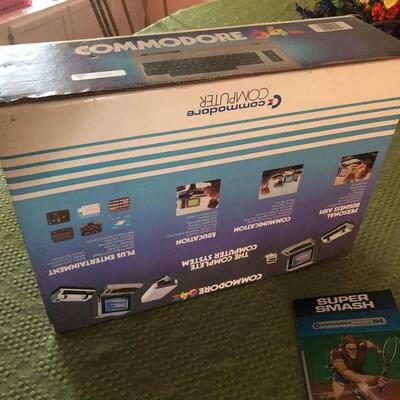 Vintage Original Commodore 64 ***BOX ONLY*** with Pamphlet and Tapes