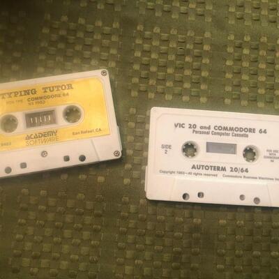 Vintage Original Commodore 64 ***BOX ONLY*** with Pamphlet and Tapes