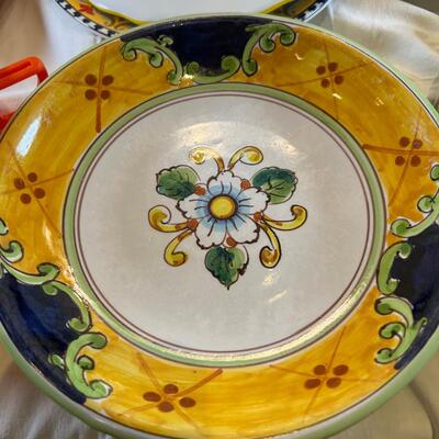 Provence France theme plates bowls by William Sonoma