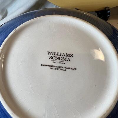 Provence France theme plates bowls by William Sonoma