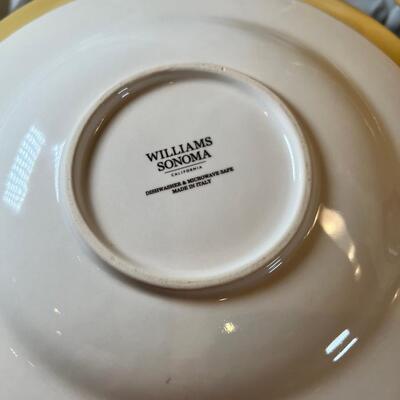 Provence France theme plates bowls by William Sonoma