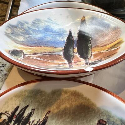 Moroccan theme tableware, dramatic grey slag glass floral display