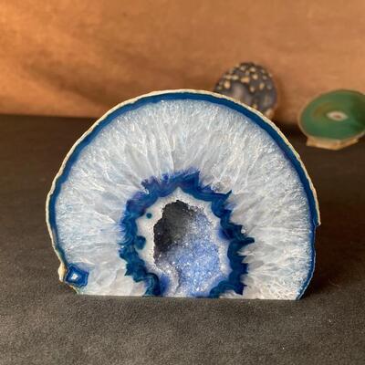Lot 67  Three Polished Rock Slices