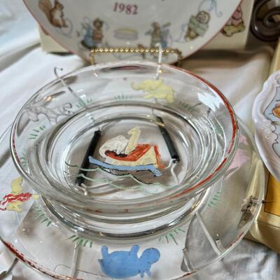 Brambly Hedge Collectible plates with boxes, Toyo Plate
