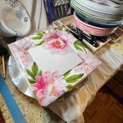 4 sets of stainless silver ware party supplies