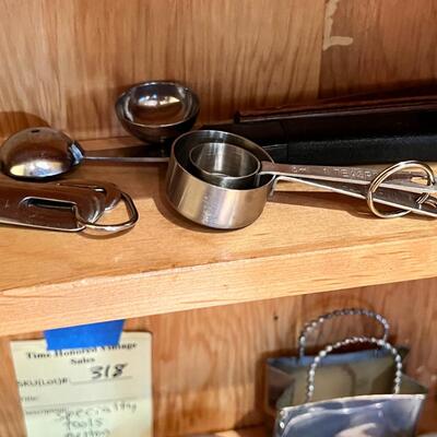 ottom shelf specialty stainless kitchen tools