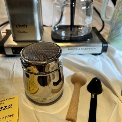 Gourmet Coffee set up Mochamaster machine