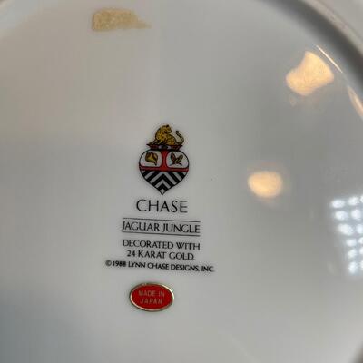 Lot 75. Lynn Chase Porcelain Plate & Bell