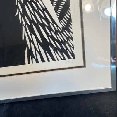 Lot 82  Ikki Matsumoto Ltd. Ed. Hand Screened Serigraph