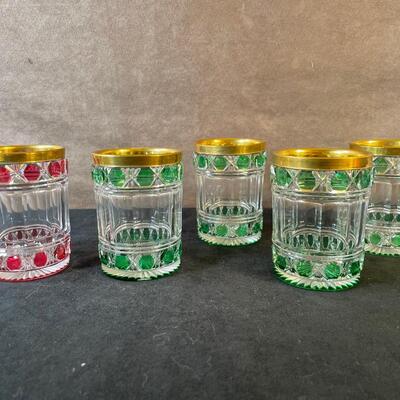 Lot 86  Vintage Glass Tumblers