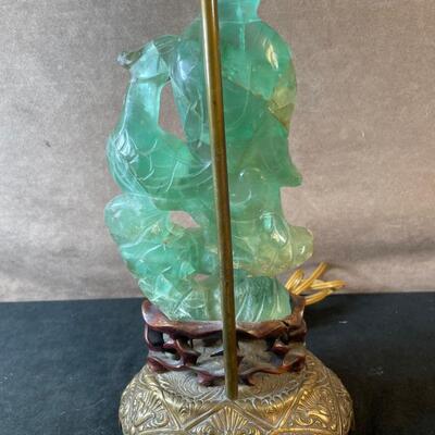Lot 87. Antique Asian-themed Lamp