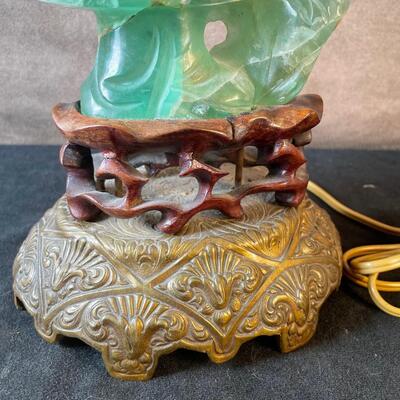 Lot 87. Antique Asian-themed Lamp