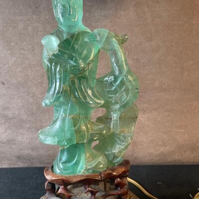Lot 87. Antique Asian-themed Lamp